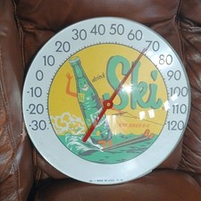 1961 Ski Soda Thermometer NOS picture