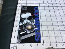 Original Vintage Brochure: OLYMPUS OM 10 -- i show all pages - circa 1980's picture