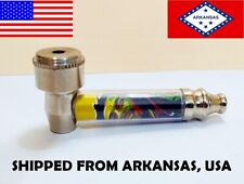 ON SALE Metal Art Tobacco Sticker Herb Smoking Pipe-SHIPPED FROM ARKANSAS, USA picture