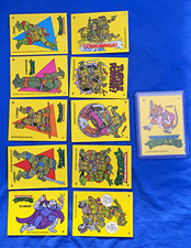 Topps 1989 Teenage Mutant Ninja Turtles Series 1 Complete Sticker Set +5 Rookies picture