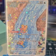 Custom Fanart Pokémon Magikarp Buddies Card Star Holo 03/86 picture