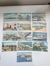 13 Vintage California Postcards Long Beach Shearwater Signal Hill 1920’s picture