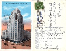 St. Louis MO St. Louis Mart Building Postcard 72080 picture