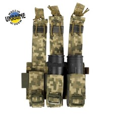 Ukrainian Modular Grenade Pouch VOG 40mm & Mag Carrier MOLLE MM-14 Pixel picture