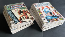 Captain America Lot (52) #239-401 #323 1st John Walker Annual #7 8 Marvel Comics picture