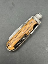 Rare Antique Slater Brothers Farriers Horseman’s Multi Tool Pocket Knife 1800s picture