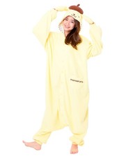 SAZAC Character Fleece Kigurumi free size Sanrio Pompompurin picture