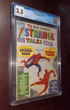 Strange Tales Annual #2  CGC 3.5 First Spiderman Crossover - 4th APP overall  picture