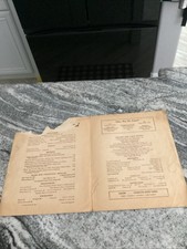 Vintage Beverly Hills Hotel - Beverly Hills, Ca. August 30, 1947, Menu picture