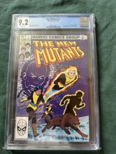New Mutants # 1 - 1983 Marvel- CGC 9.2 White pages - origin or karma -1st series picture