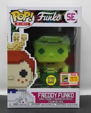 FREDDY FUNKO (8-BIT, GREEN, GLOW) - LE 500 - SAN DIEGO COMIC CON 2018 - FUNKO picture