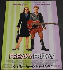 2003 Print Ad Sexy Fashion Heels Long Legs Lady Blonde Freaky Friday Movie Art picture