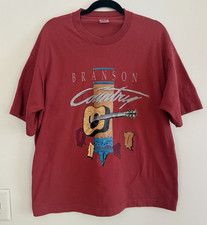 Vintage 90s Branson Country Music Graphic T-Shirt XL picture