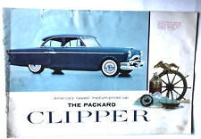 1954 THE PACKARD CLIPPER:  AMERICA's NEWEST CAR AUTO DEALER BROCHURE 16 PGS picture