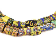 Mixed Millefiori Venetian Trade Beads 30 Inch Ericson Collection picture