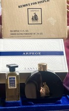 VINTAGE ARPEGE LANVIN SET Eau Arpege 1 1/2 oz & Powder 2 3/4 oz sealed  FRANCE picture