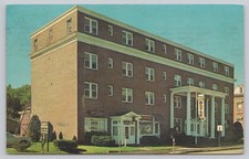 1968 Tavern Motor Inn Postcard Montpelier Vermont Chrome Architecture picture