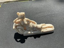 Vintage Paolina Borghese Sculpture Italy 5 1/2” X 3 1/4” picture