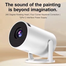1080P Mini LED Projector Portable WiFi Phone Projector 4K Support Home Theater picture