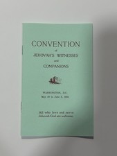 Watchtower IBSA Very rare 1935 Convention Program - Premium Reproduction picture