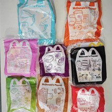 McDonald’s Playset 2024 Full Set of 8 • Sealed - China Release picture