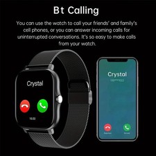NEW Smart Watch 144-inch Screen Full Touch Men And Women Bluetooth Calling Gift picture