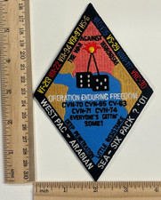 US NAVY PATCH: CVN-70 USS Carl Vinson OEF 2001 VFA-22 VFA-94 VFA-97 HS-6 picture