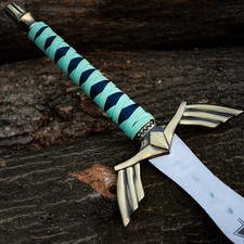 Legend of Zelda Master Sword Replica, Handmade Stainless Steel Medieval Display picture