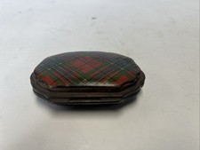 Antique Tartanware Accordion Coin Purse Clan Stuart picture