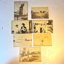 7 Vintage Montpelier North Dakota Photos Railroad Grain Elevator Cars 1950s picture