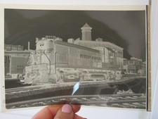 VTG Western Maryland WM Railroad Train Locomotive B/W 5x7 Negative picture