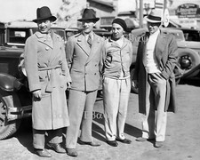 1933 Press Photo The Marx Brothers Groucho, Harpo, Chico and Zeppo 8x10 Photo picture