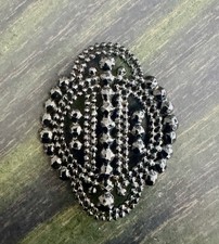 Antique black victorian accessories, as-is, 2 pcs picture