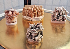 Harmony Kingdom Lot of 4,Holding Court, Factory Fresh,Great Escape, Rockeys Raid picture