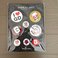 G-DRAGON Shine A Light Official Can Badge Set Sealed Collectible 15+ picture