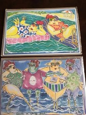 Rare Opportunity To Get These Conrad Bell Collectible Placements- Chickens picture