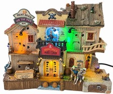 Lemax 2008 Spooky Town Pirates Pub & Grub Halloween Village Lighted AS IS picture