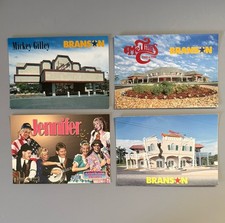 Lot 4 Vtg BRANSON THEATER POSTCARDS Mickey Gilley Mel Tillis Americana Ripleys picture