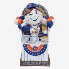 Mrs. Met New York Mets Pie Eating Contest Bobblehead MLB Baseball picture