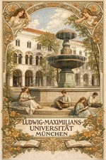 Ludwig-Maximilians-University Munich Poster 🎓- Art Print 24x36” - 200gsm picture