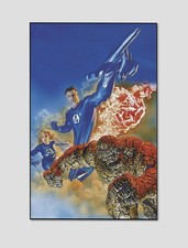 Fantastic Four Classic Superhero Team Giclee Print Poster 11x17 Marvel Wall Art picture