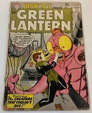 1960 DC Comics SHOWCASE #24 ~ 3rd GREEN LANTERN ~ spine halfway split picture