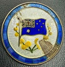 Rare 1916 Australian ANZAC Day In Silver by J Aitkin & Son Birmingham WW1 (JA&S) picture