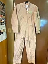 New Tan CWU-27/P Flyers Coveralls (Flight Suit) - 44 Short picture
