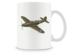 Bell P-39 Airacobra Ceramic Coffee Mug - 15oz. picture