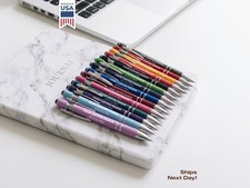 Personalized Business Logo Pens, 10-100 Bulk Promotional Ballpoint Pens picture