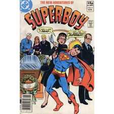 New Adventures of Superboy #8 in Fine + condition. DC comics [a~ picture