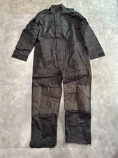 Rare Hooded Black Ripstop Coveralls One-Piece XL Size 56/5 Made in Ukraine NOS picture