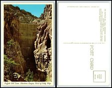 WYOMING Postcard - Buffalo Bill Dam, Shoshone Canyon A20 picture