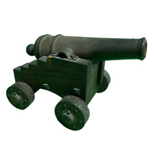 1800'S Miniature Black Powder Cast Iron Cannon picture